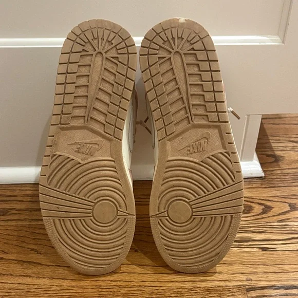 Jordan Women's Sneakers - Peach and Cream - Picture 6 of 6